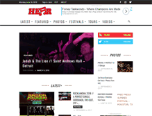 Tablet Screenshot of hearmagazine.com